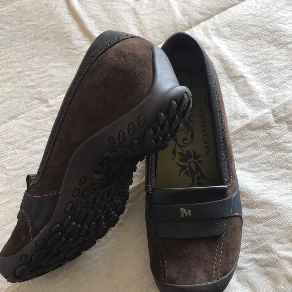 Merrell Women’s Brown Suede Hiking/Shoes Size 7.5